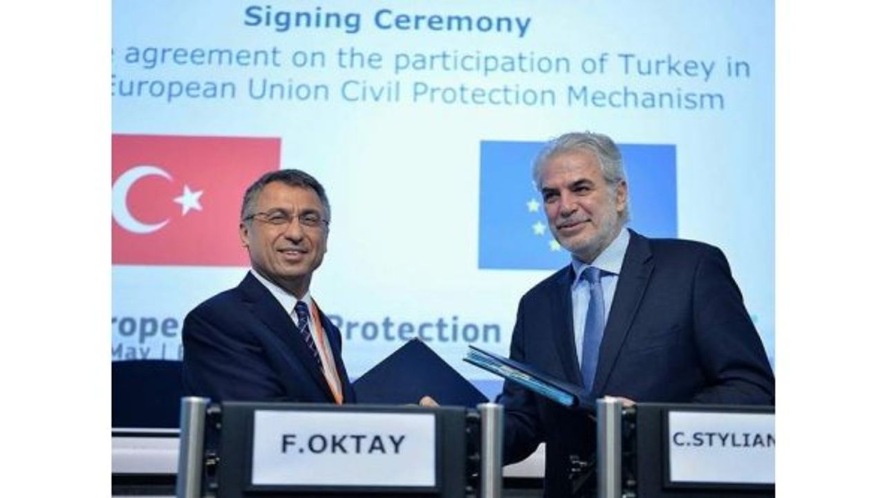 Türkiye, Avrupa Birliği Sivil Koruma Mekanizmasına Resmen Üye Oldu