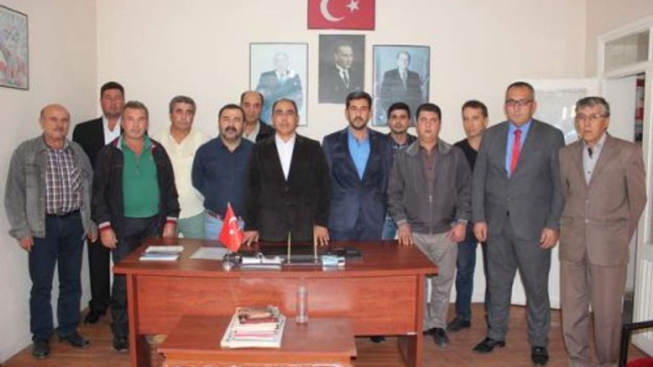 MHP Çine İlçe teşkilatı yeni yönetimi tanıttı