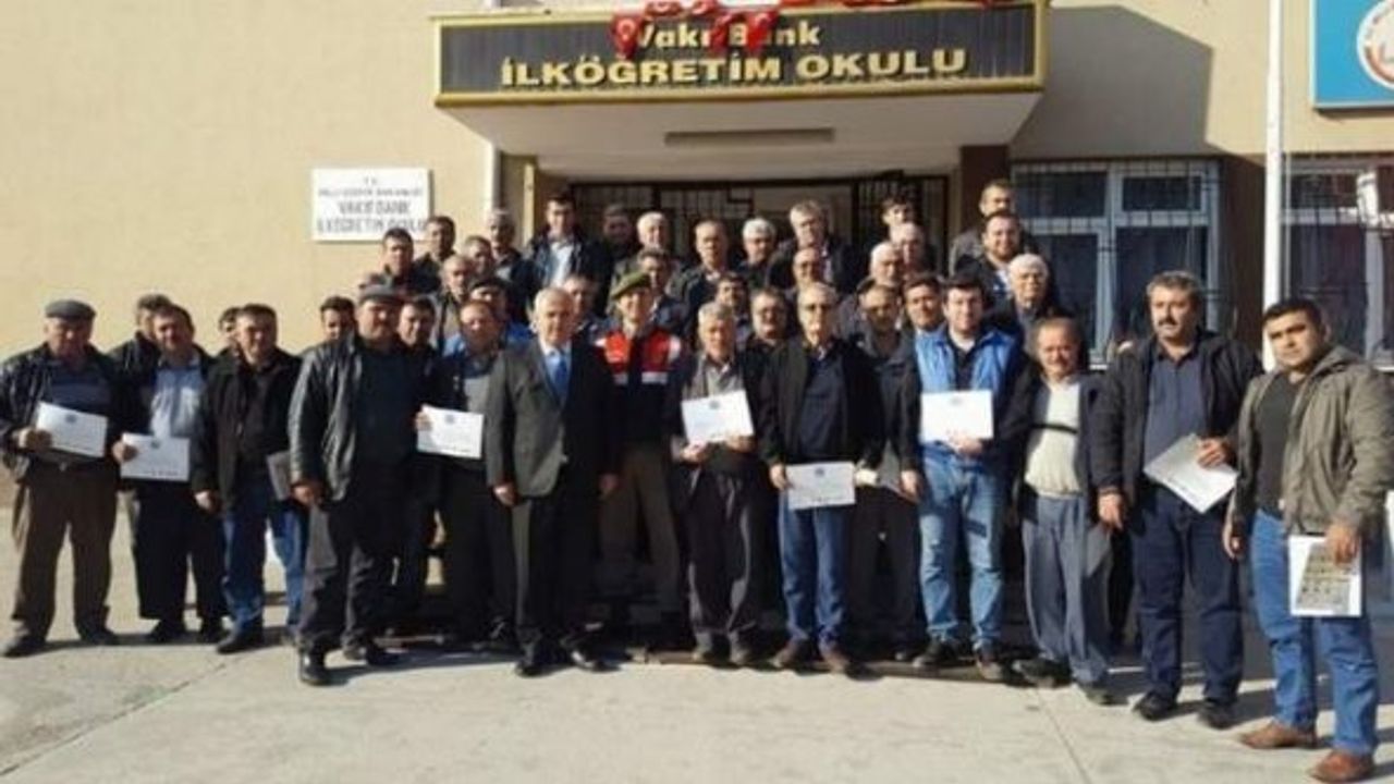 Karpuzlu’da servis şoförlerine eğitim verildi