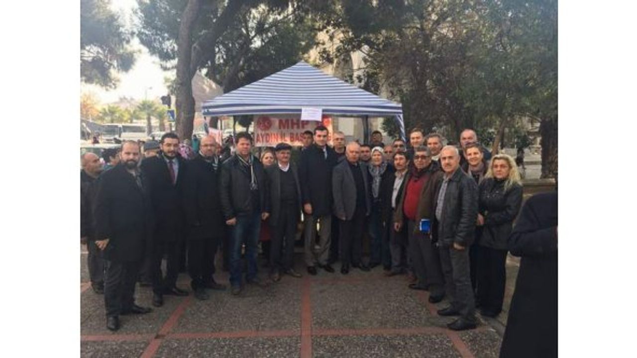 Milliyetçi Hareket Partisi Aydın İl Başkanlığı şehitler için lokma döktürdü