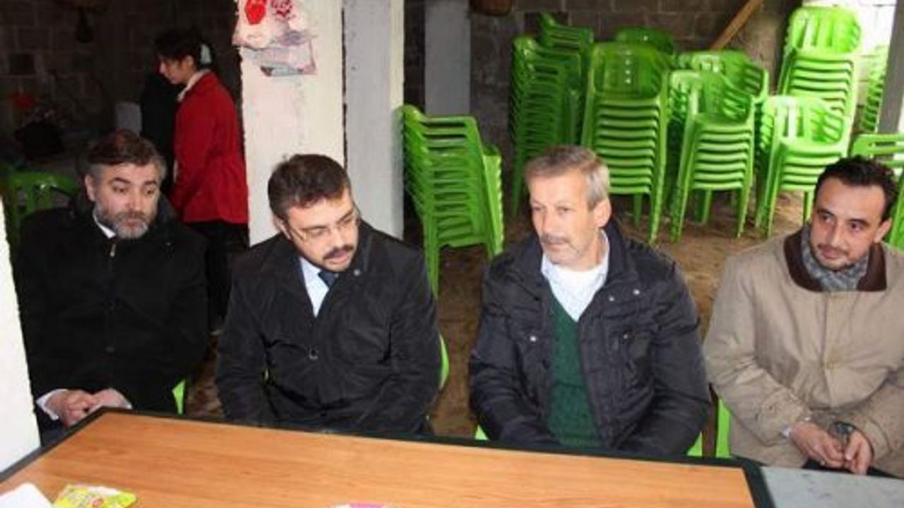AK Parti İl ve İlçe Teşkilatı Nergiz’e taziye ziyaretinde bulundu