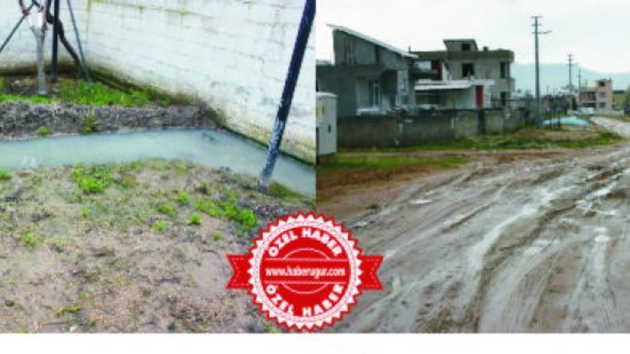 Evciler Mahallesi’nde Kanalizasyon ve Yol Sorunu