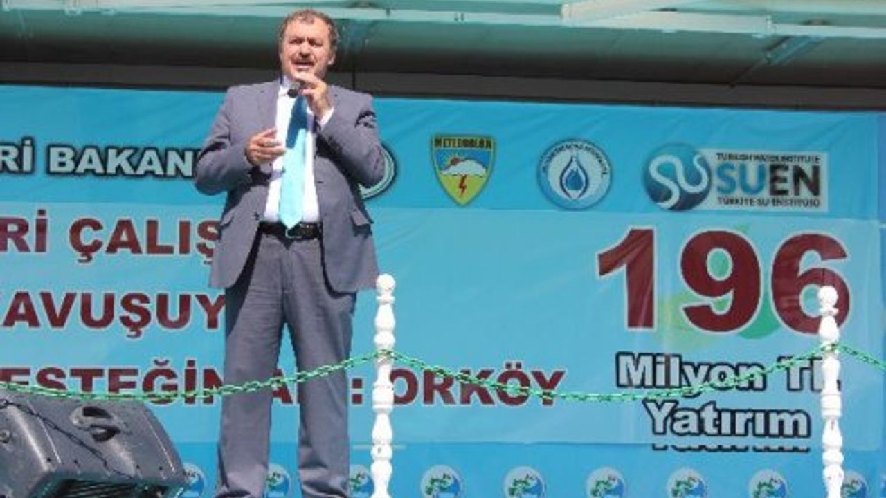 Bakan Veysel Eroğlu, “Çine’ye Heybemiz Dolu Geldik”