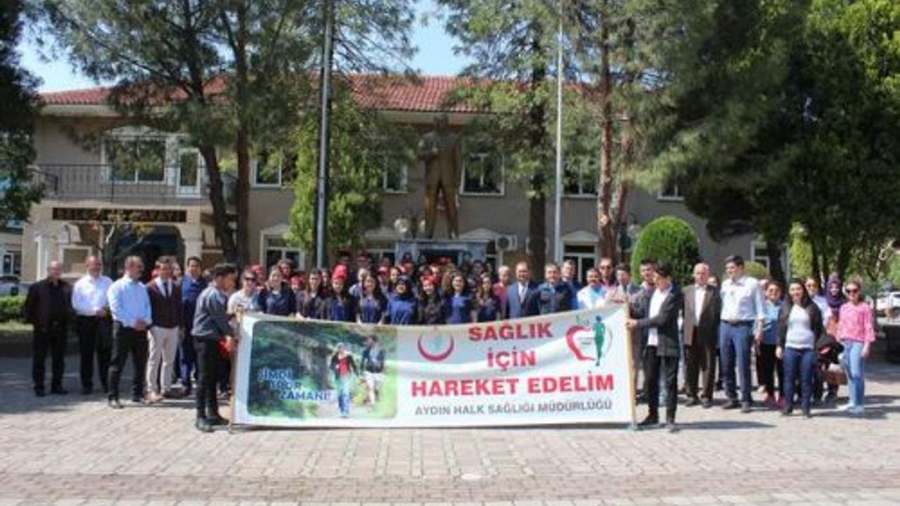 Çine’de, ‘Şimdi Spor Zamanı!’ Dediler ve Yürüdüler