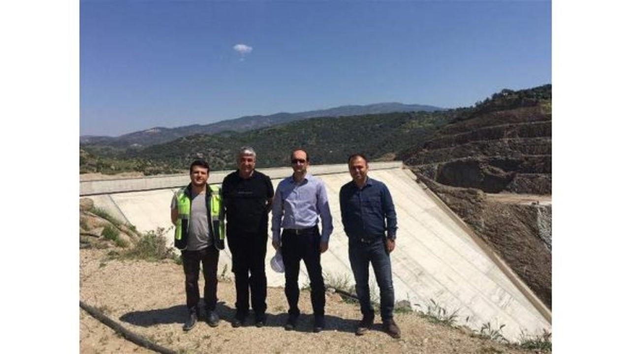 DSİ 21. Bölge Müdürü Mehmet Akif Balta, Çine’de Yatırımları İnceledi