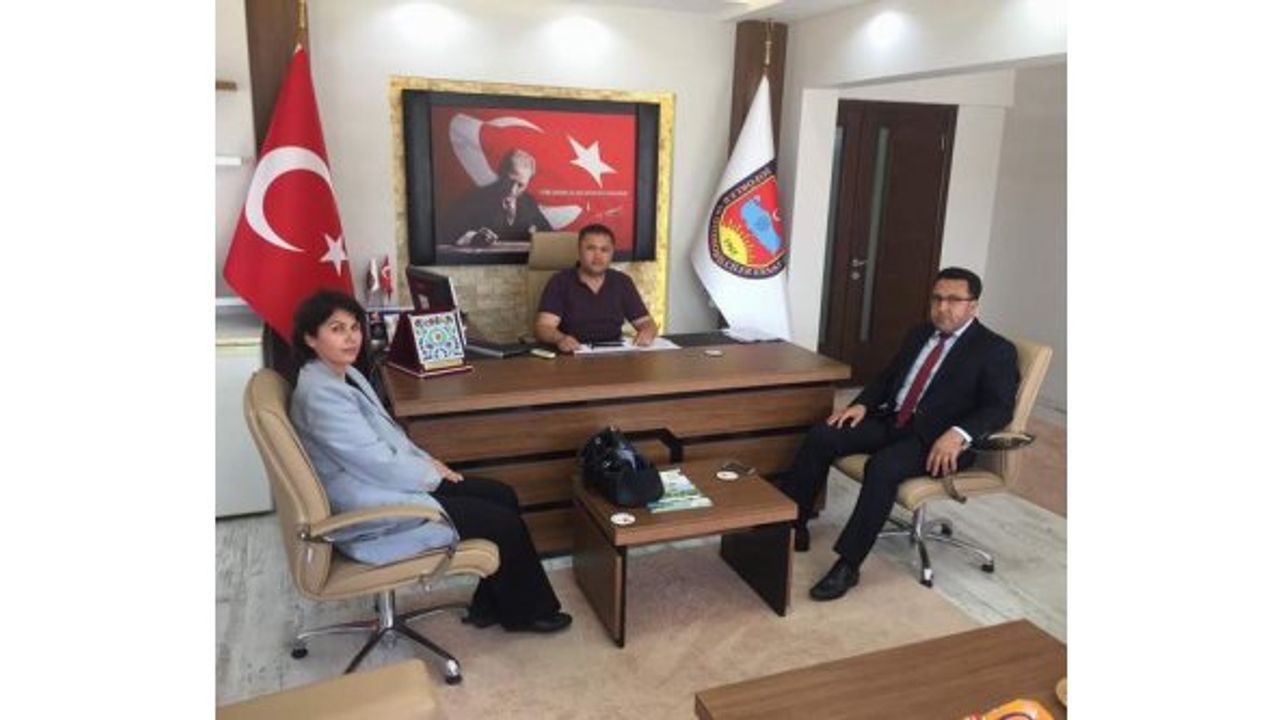 Çine Vergi Dairesinden Esnaf Odalarını ziyaret etti