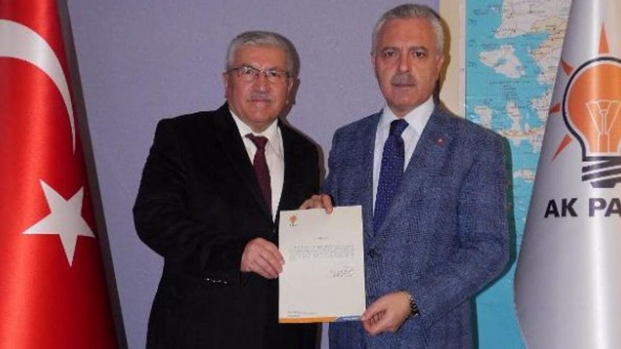 AK Parti Aydın İl Başkanı Ahmet Ertürk Yetki Belgesini Aldı