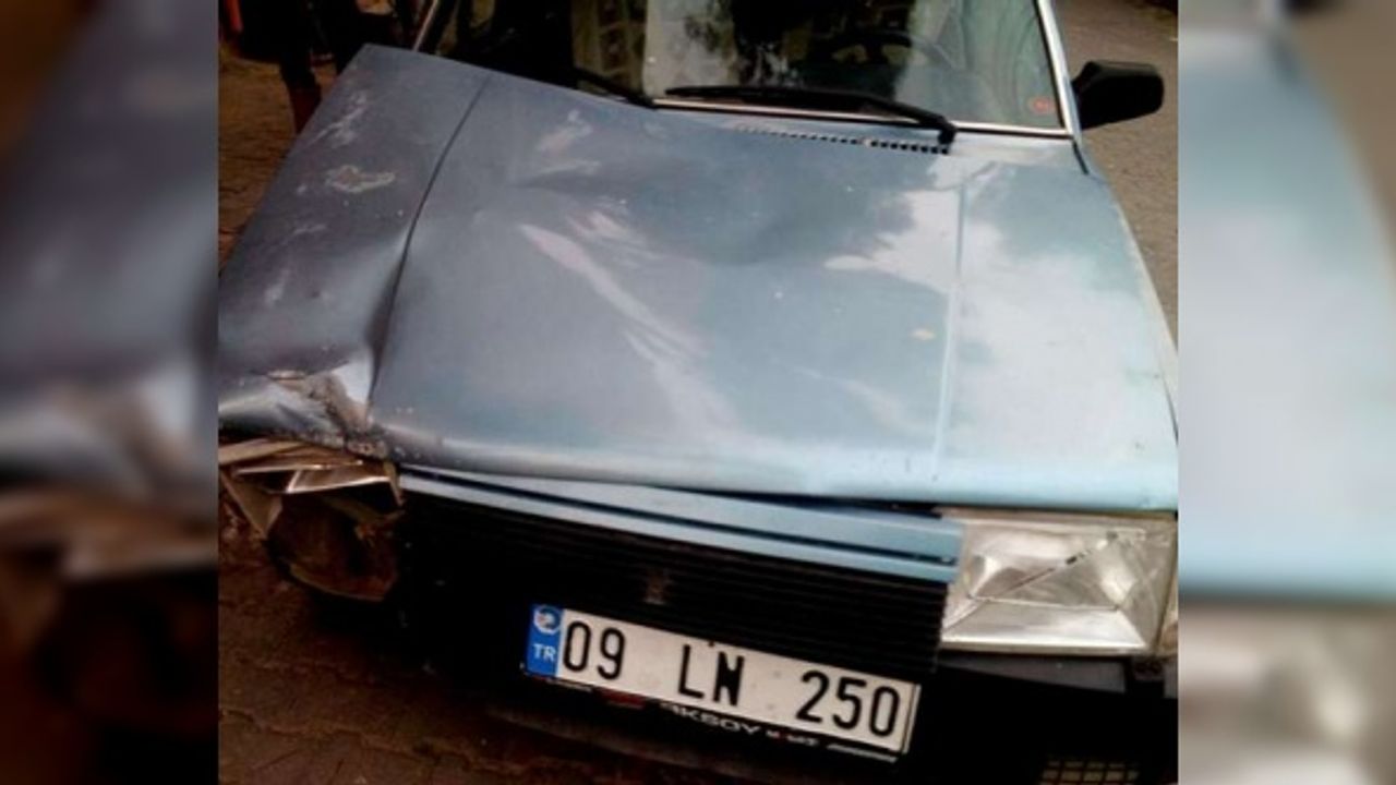 Tali Yoldan Çıkan Otomobil Kaza Yaptı: 2 Yaralı