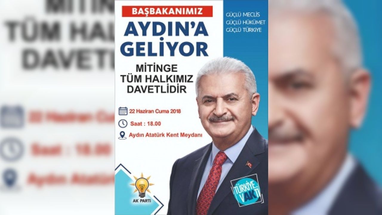 AK Parti İlçe Başkanı Tosun Çinelileri Mitinge Davet Etti
