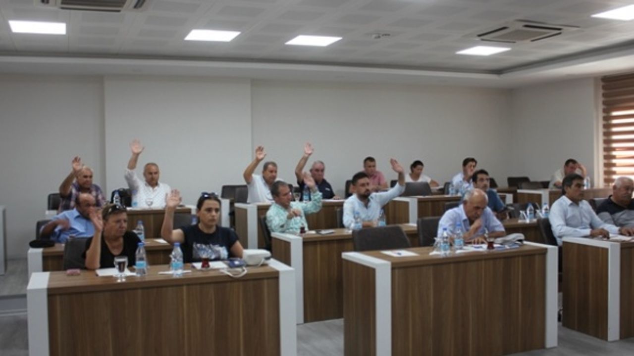 Çine Belediye Meclisi Ağustos Toplantısını Yaptı