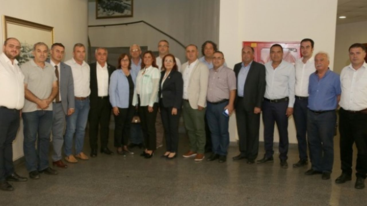 CHP'li Yöneticilerden Başkan Çerçioğlu'na Ziyaret