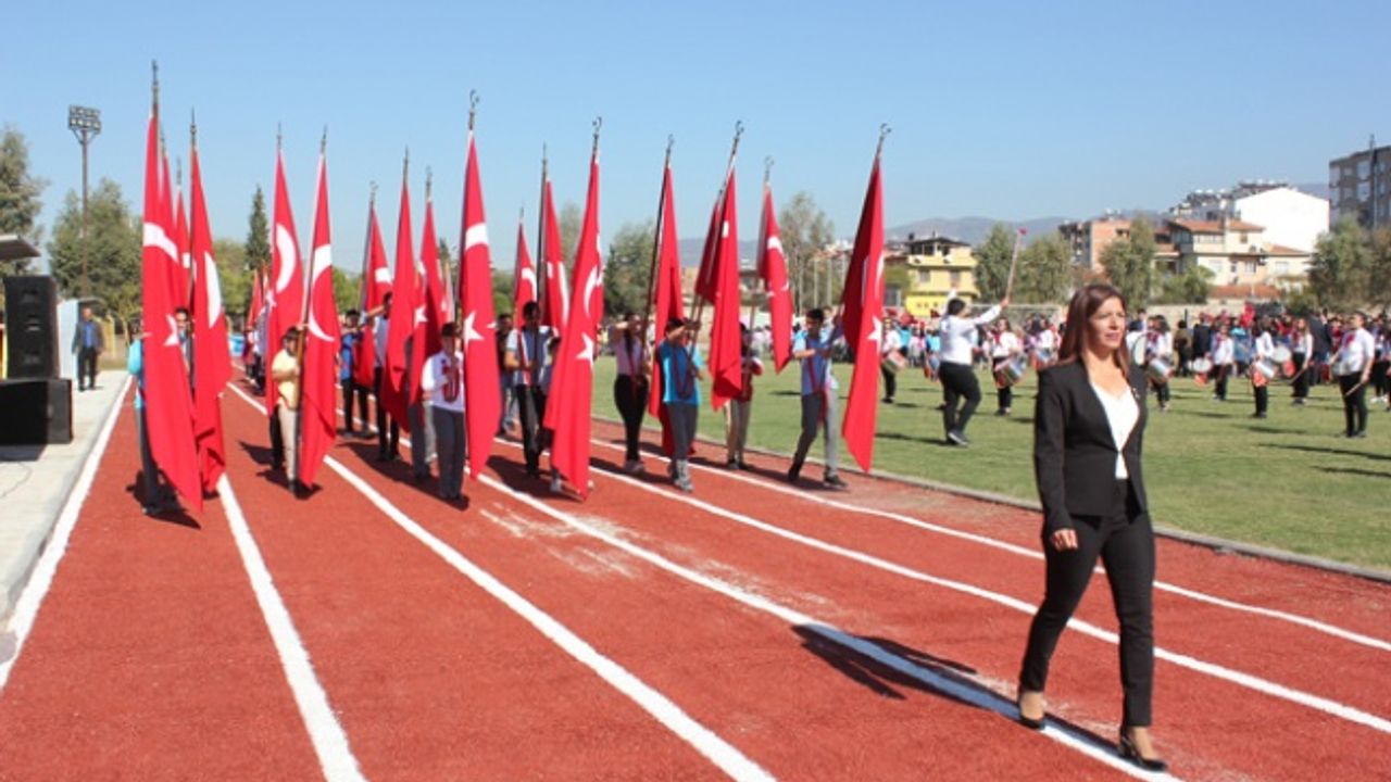 Çine’de, 29 Ekim Cumhuriyet Bayramı Kutlandı
