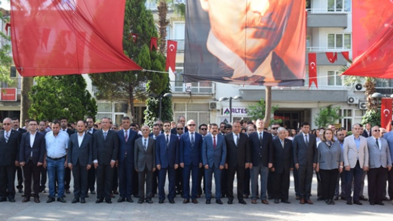 Çine’de 19 Mayıs Törenlerle Kutlandı