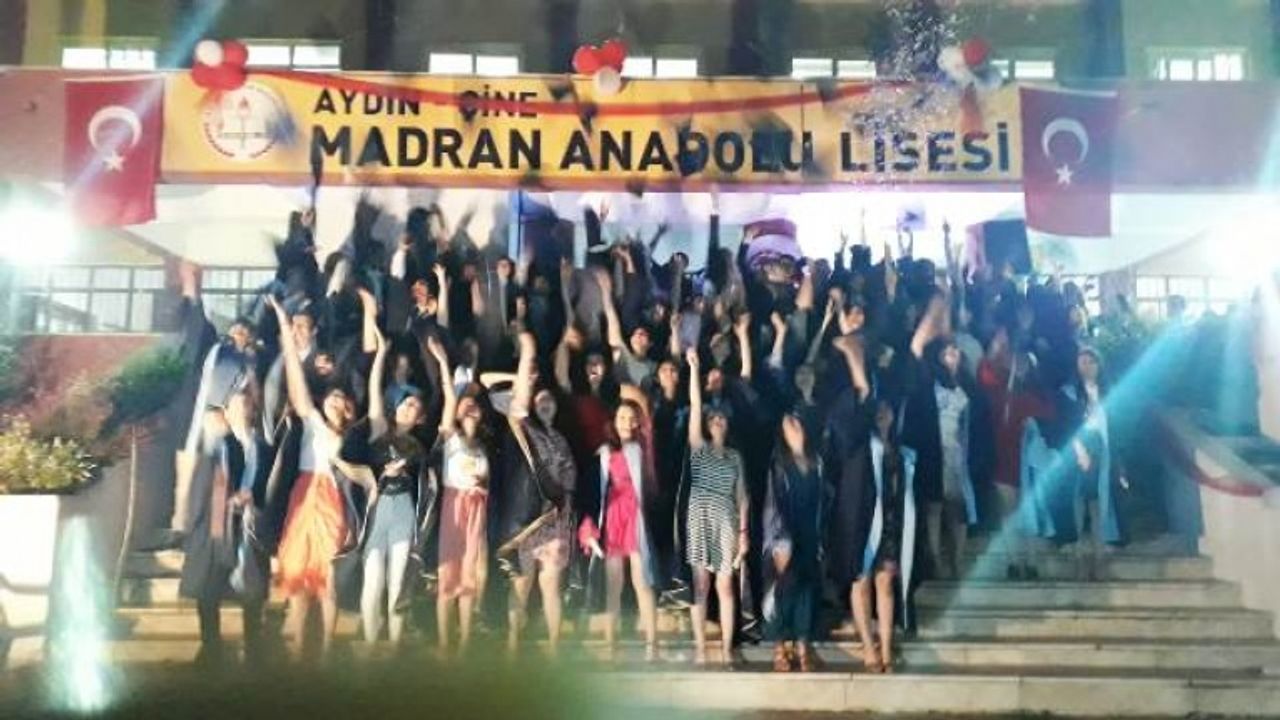 Çine Madran Anadolu Lisesi’nden 87 Öğrenci Mezun Oldu