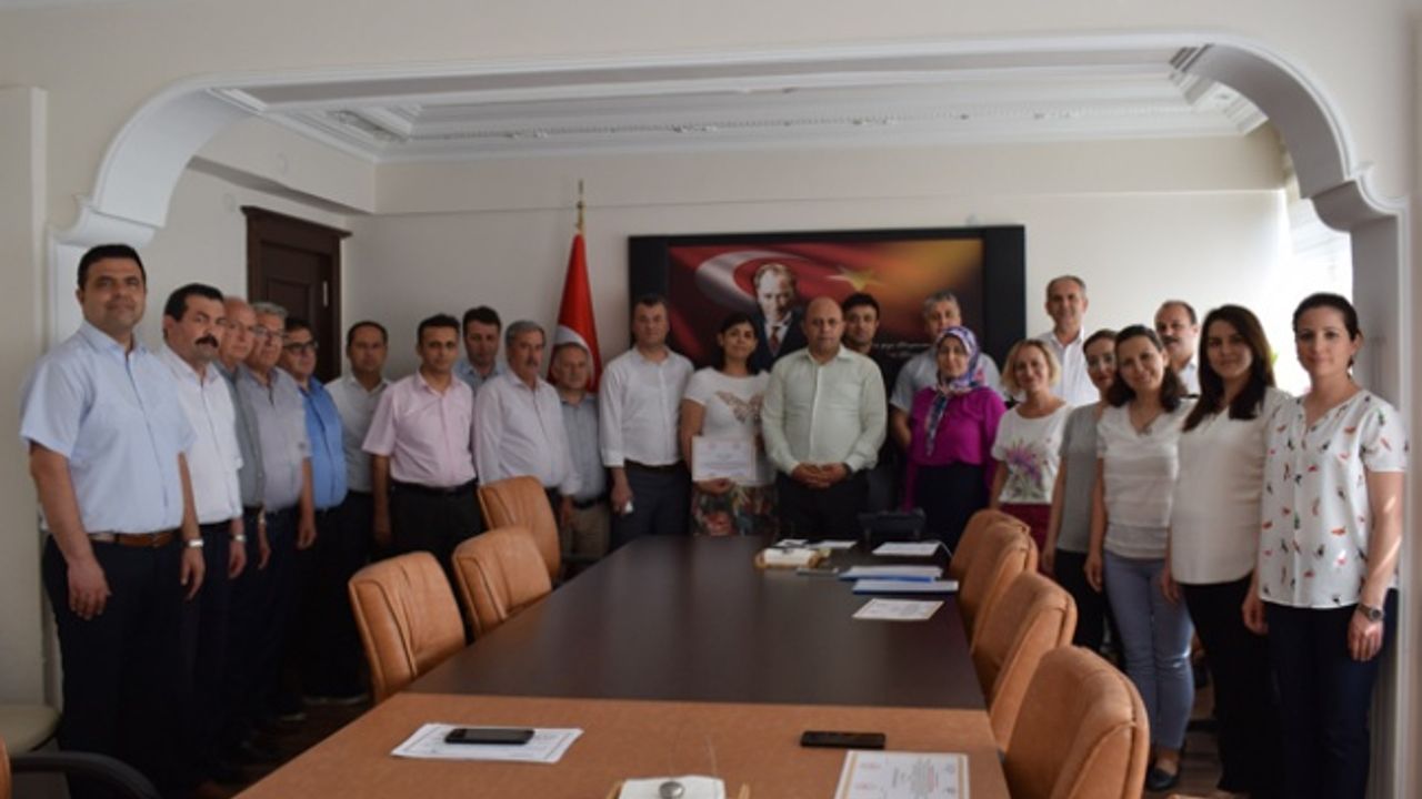 Çine’de 'Beyaz Bayrak ve Beslenme Dostu Okul' Sertifika Töreni