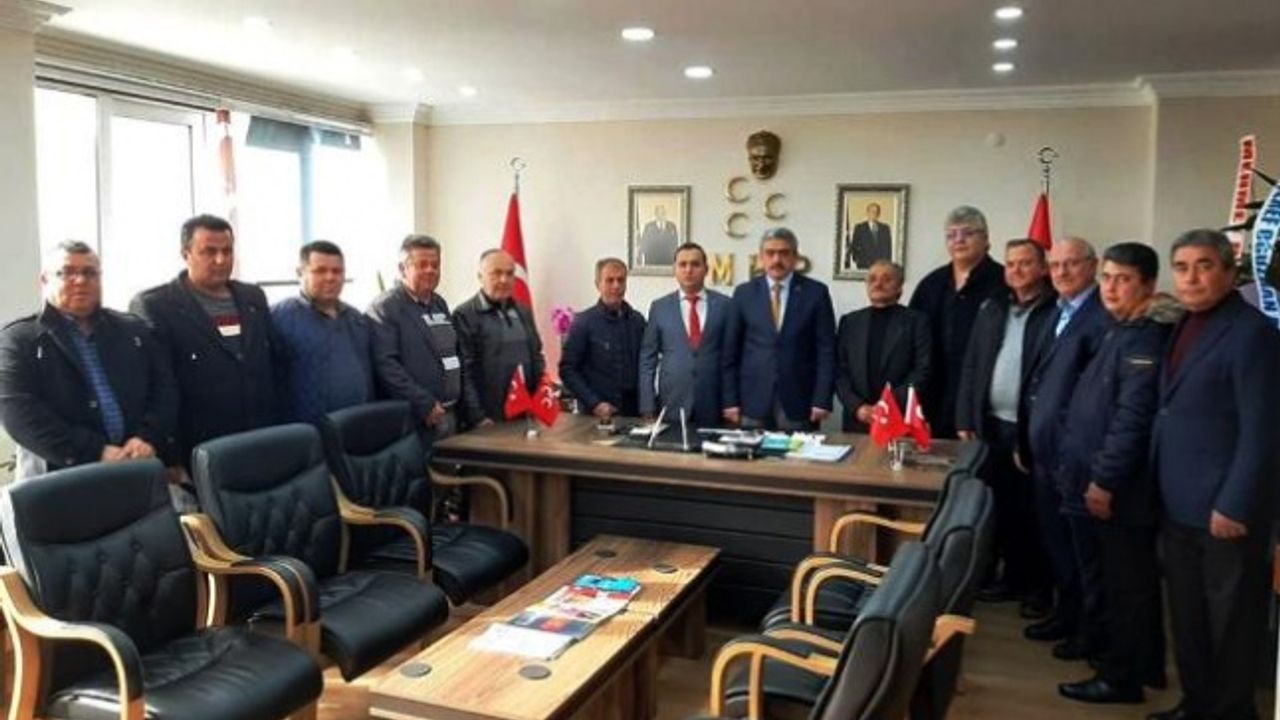 Çine MHP'den Alıcık’a Hayırlı Olsun Ziyareti