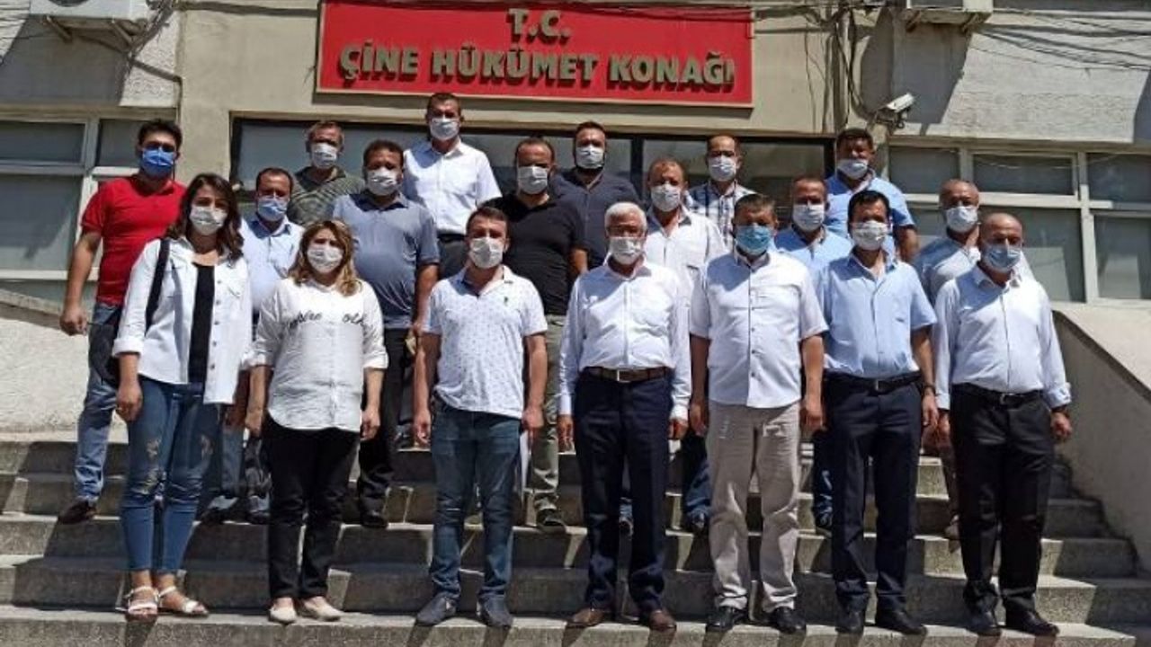 AK Parti Çine İlçe Başkanı mazbatasını aldı