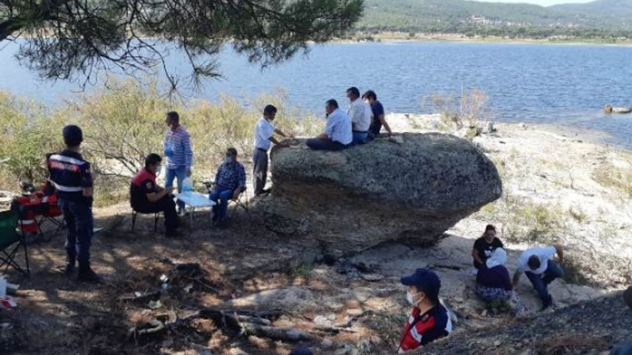 Gölde kaybolan Çineli genci arama çalışmaları devam ediyor