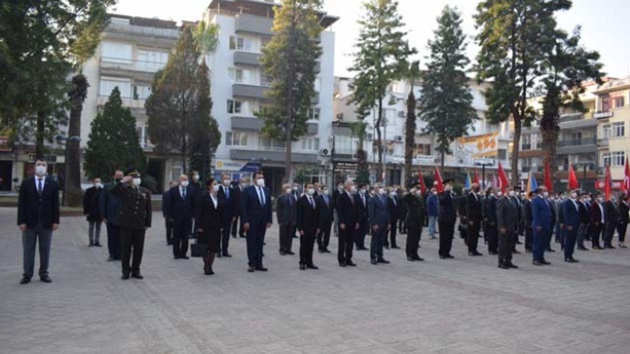 Çine’de 10 Kasım Atatürk'ü Anma Töreni Gerçekleşti