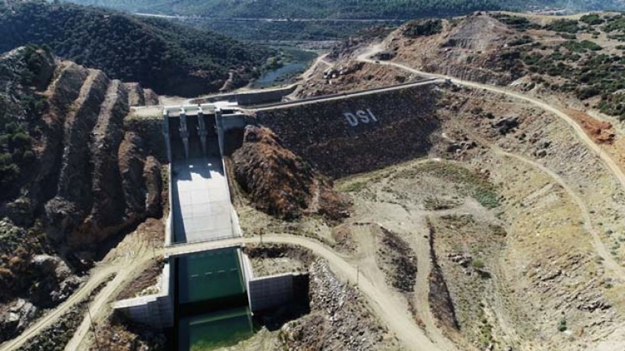 Gökbel Barajı'nda su tutulmaya başlandı