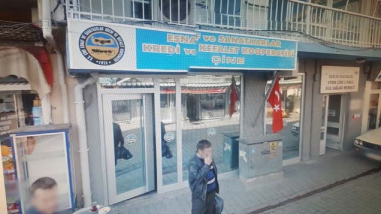 Çine Esnaf Kefalet Kredi Kooperatifi binası karantinaya alındı