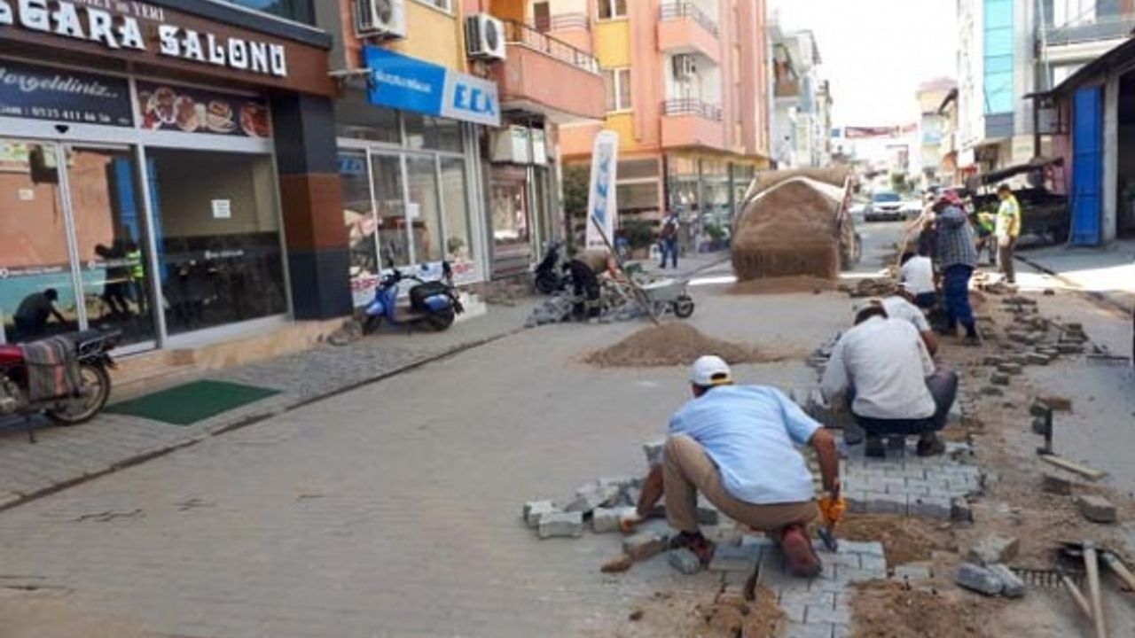 Çine’nin dört bir yanında yol çalışmaları devam ediyor