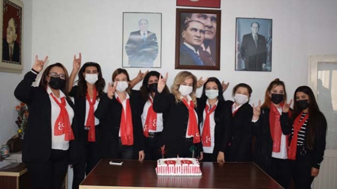 MHP Çine Kadın Kolları kamuoyuna tanıtıldı