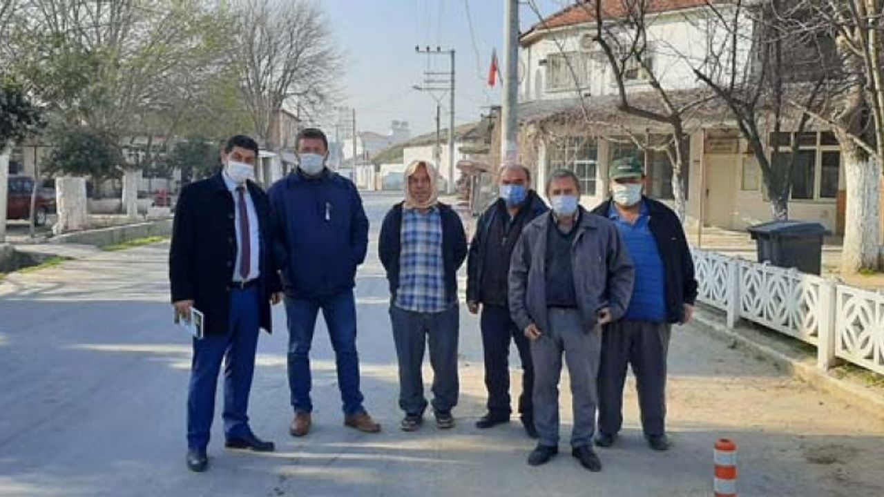 Çine Belediyesinden tek tek muhtarlara ziyaret