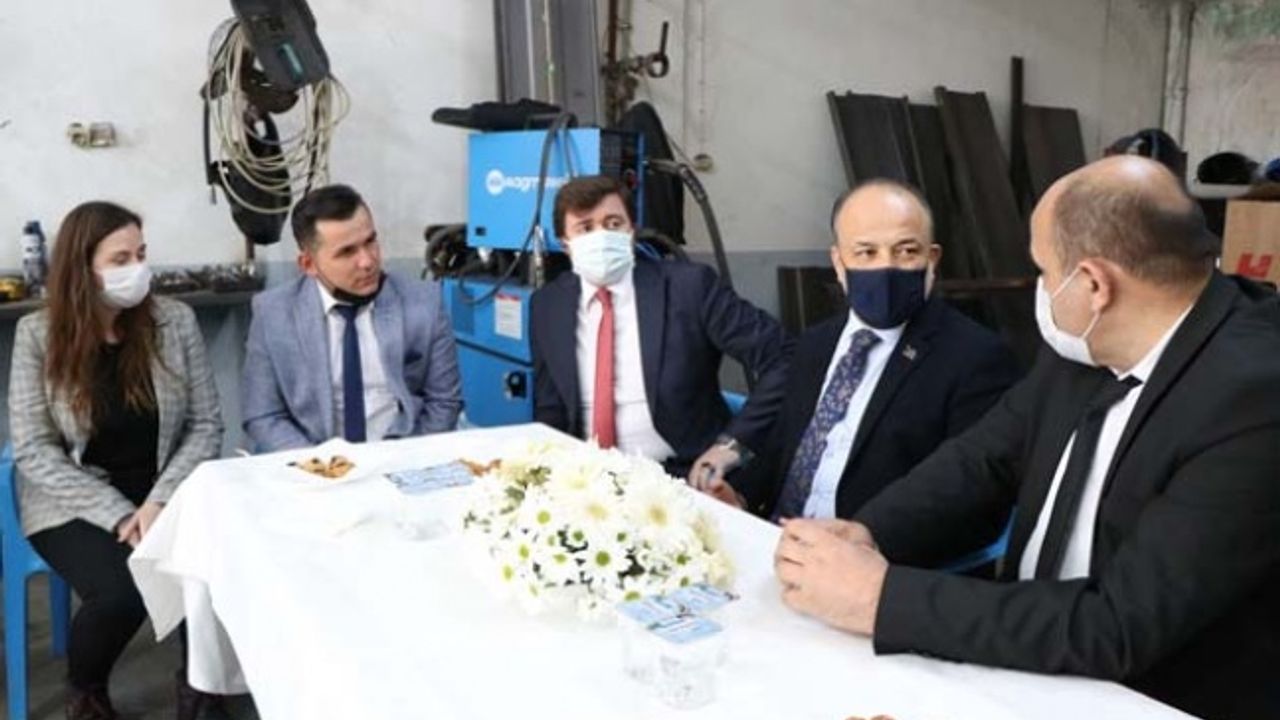 Çine’de KOSGEB'ten ilk destek Ömer Özmen’e