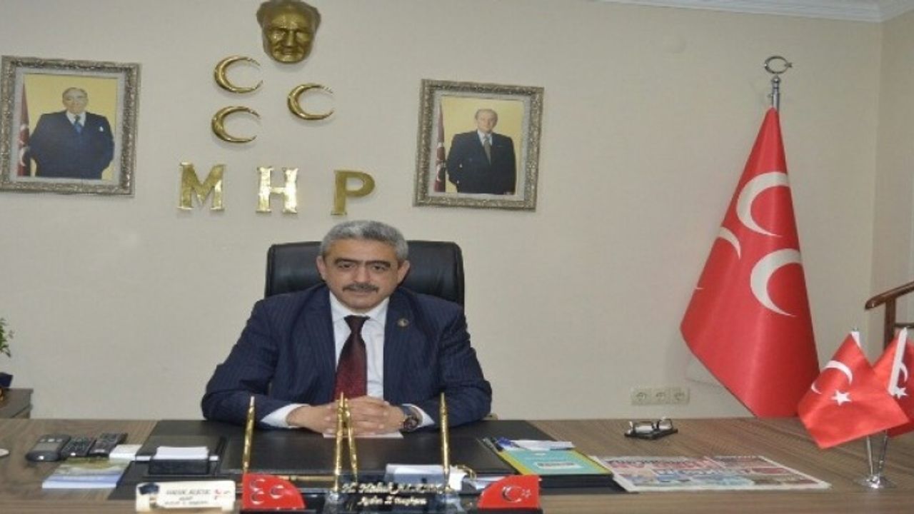 MHP Aydın İl Başkanı Alıcık'tan Üç Aylar mesajı