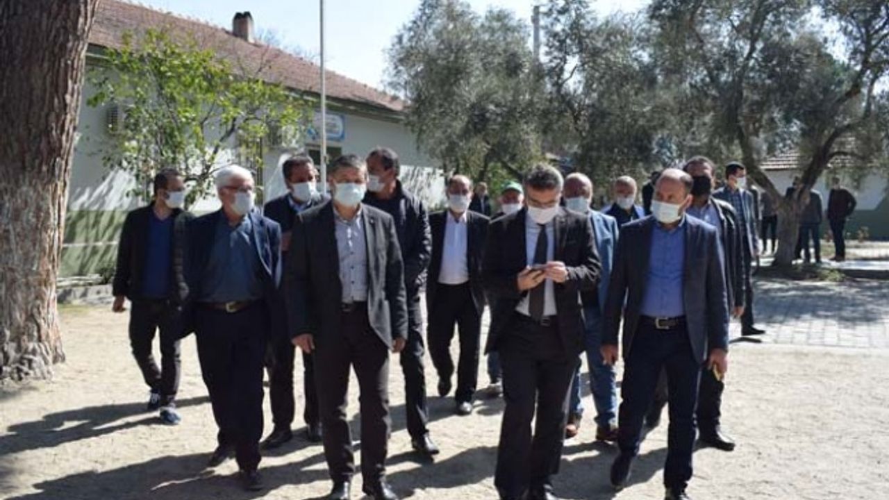 AK Partili Özmen, Çine’de esnaf ve vatandaşlarla buluştu