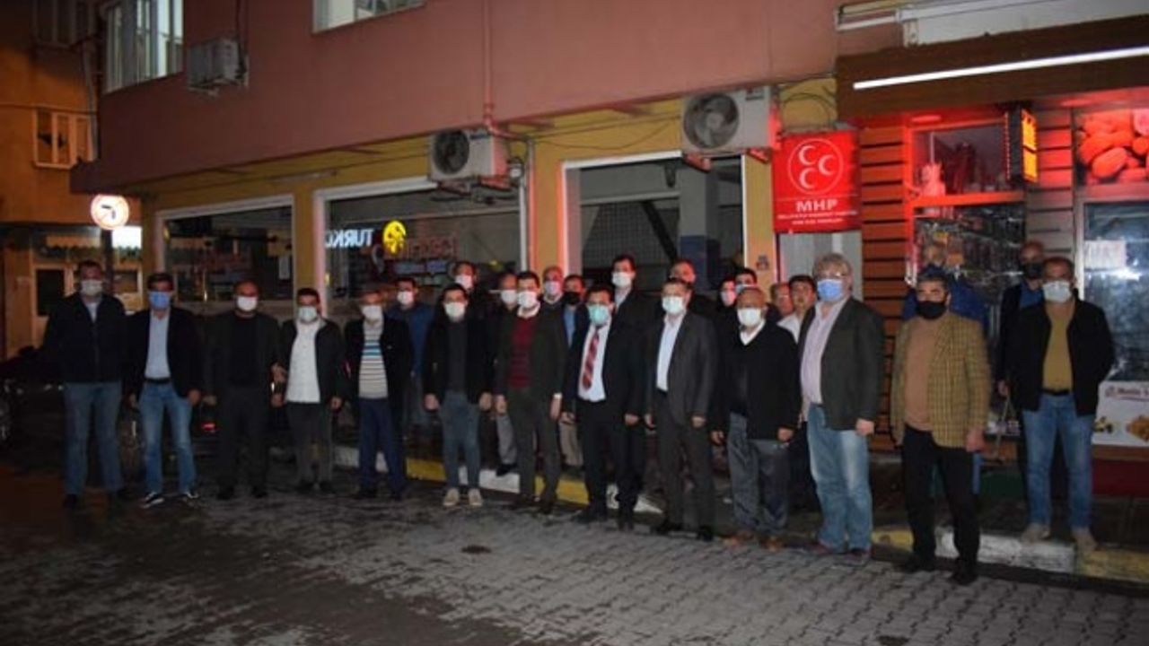 AK Parti İlçe Yönetiminden MHP’ye İadeyi Ziyaret