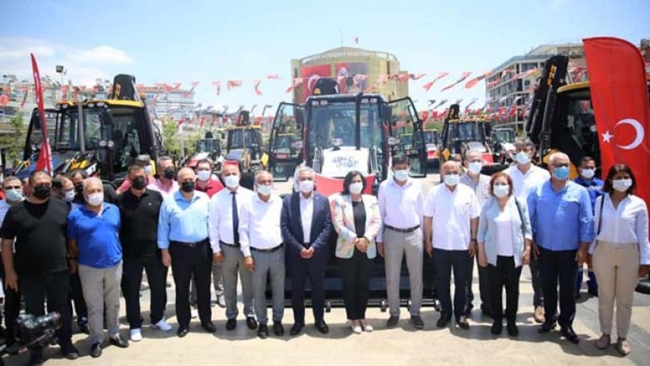 Aydın Büyükşehir Belediyesi’nden 22 milyonluk iş makinesi