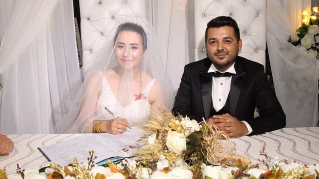 Tuğçe ile Egemen dünya evine girdi