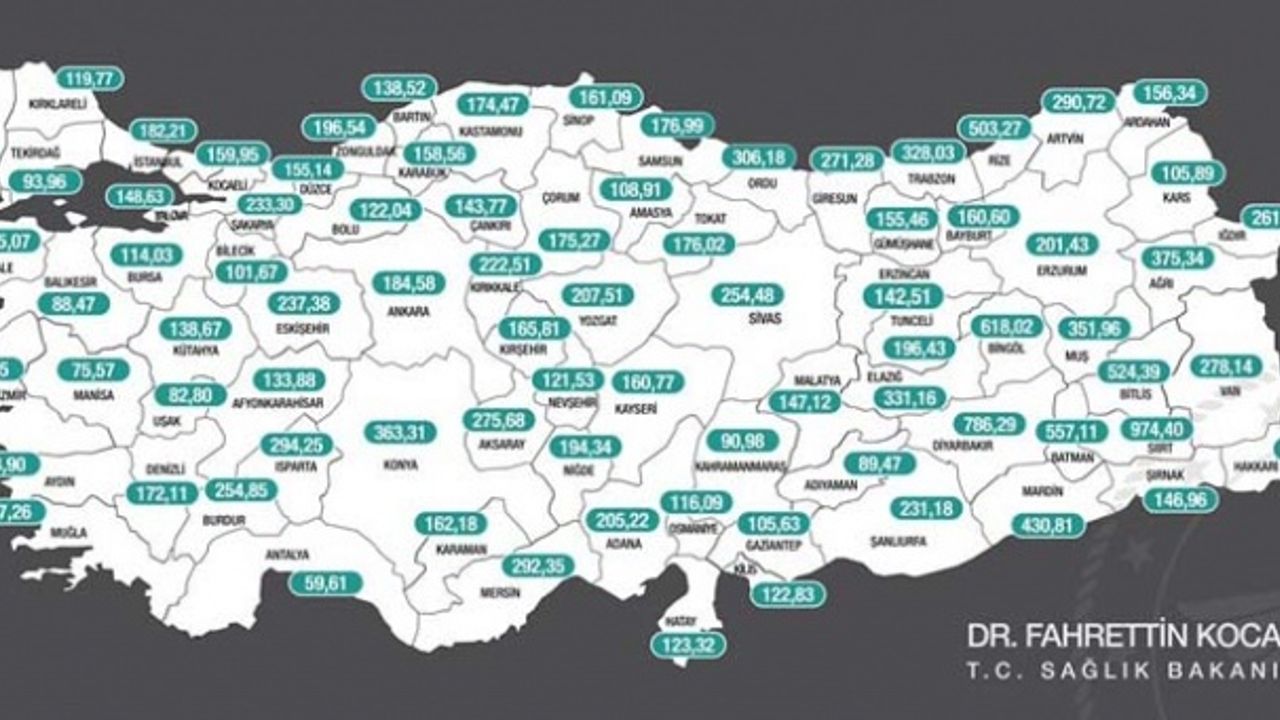 Aydın'da vaka sayıları artmaya devam ediyor