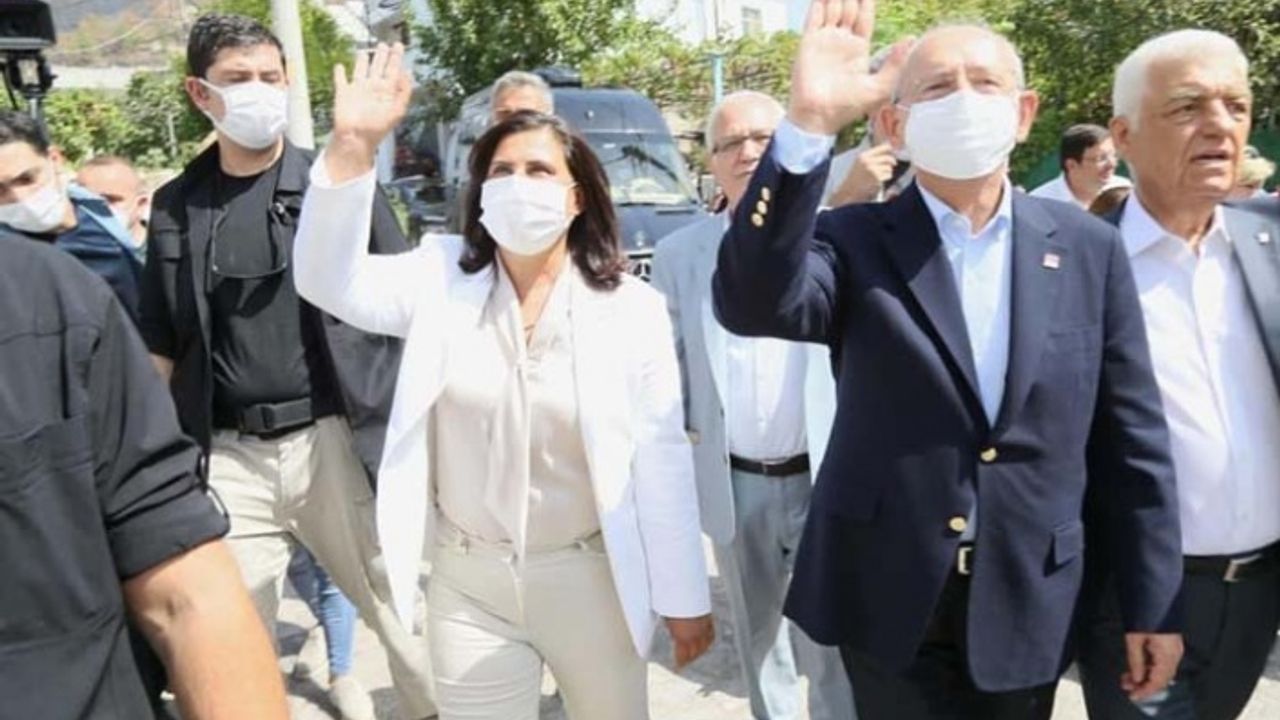 Çerçioğlu, Kılıçdaroğlu ile yangınzedeleri ziyaret etti