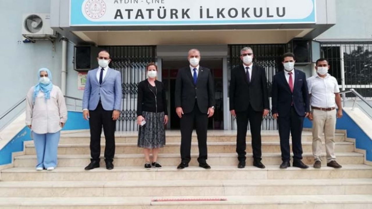İl Milli Eğitim Müdürü Okumuş, Çine'de öğrencilerle bir araya geldi