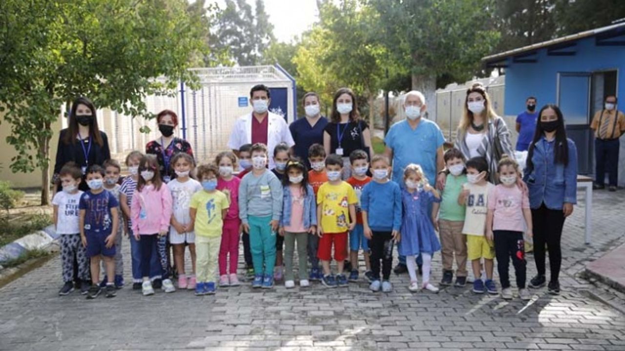 Çocuklardan Hayvanları Koruma Günü'nde Aydın Büyükşehir Belediyesi Barınağına Ziyaret
