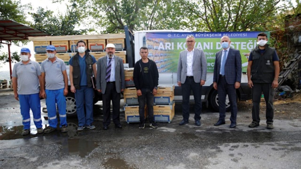 Aydın Büyükşehir Belediyesi'nden Bal Üreticilerine Can Suyu
