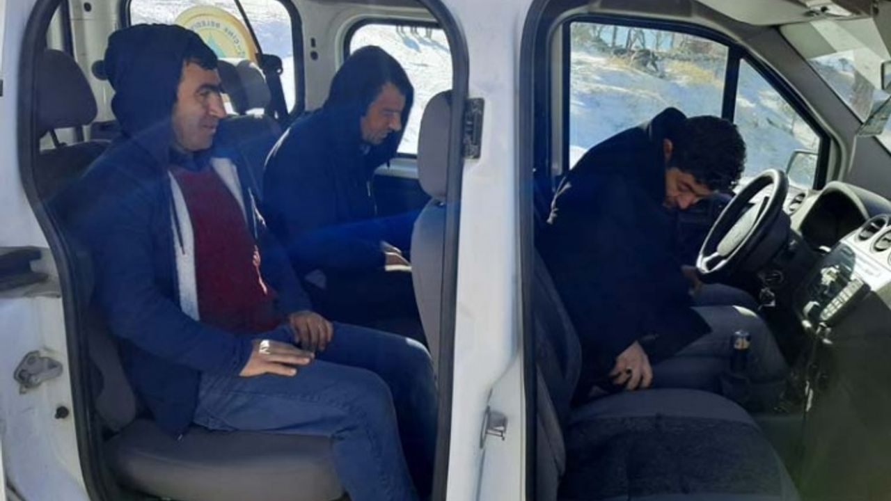 Çine Belediyesi yolu karla kaplı mahalledeki hastaya ulaştı