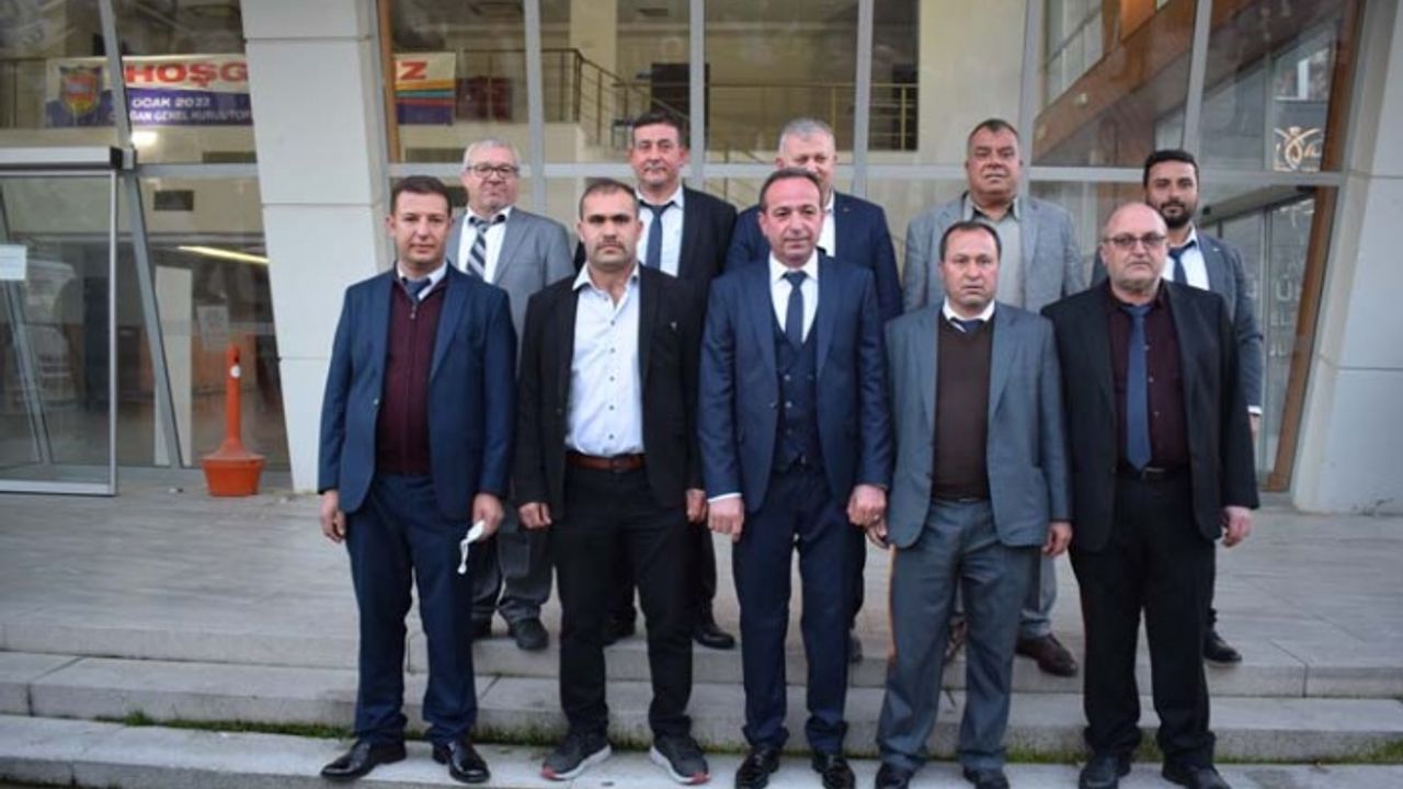 Çine Şoförler Odası yeni Başkanı Ahmet Sert