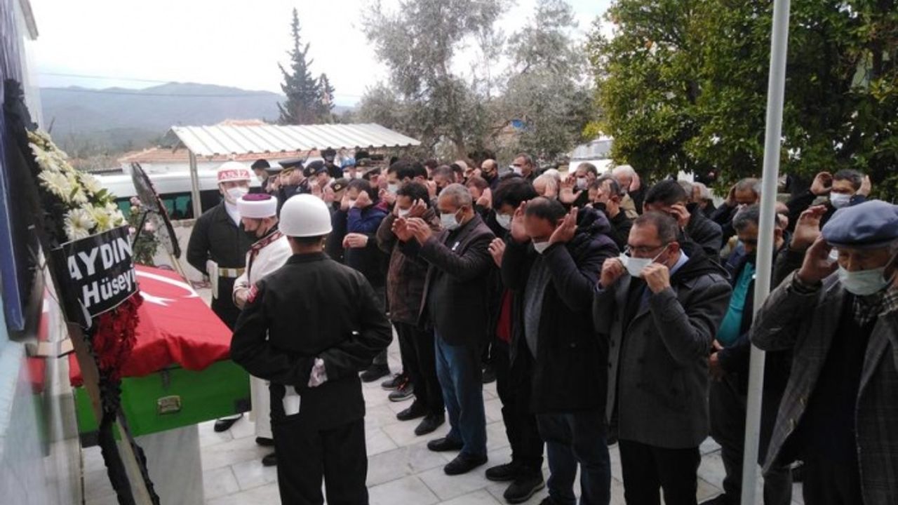 Çineli Kore Gazisi Yavuzbaş askeri tören ile toprağa verildi