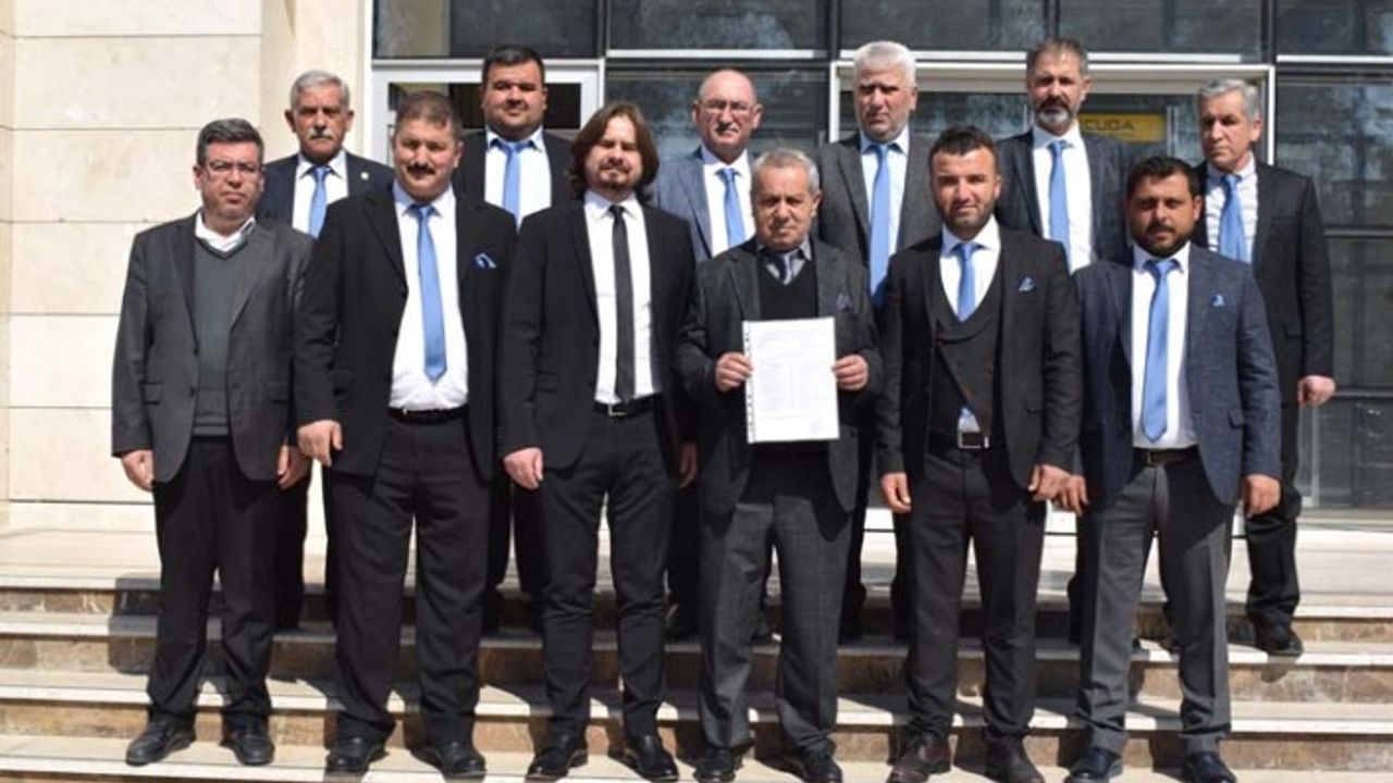 Çine Esnaf ve Sanatkarlar Odası Yönetimi Mazbatasını Aldı