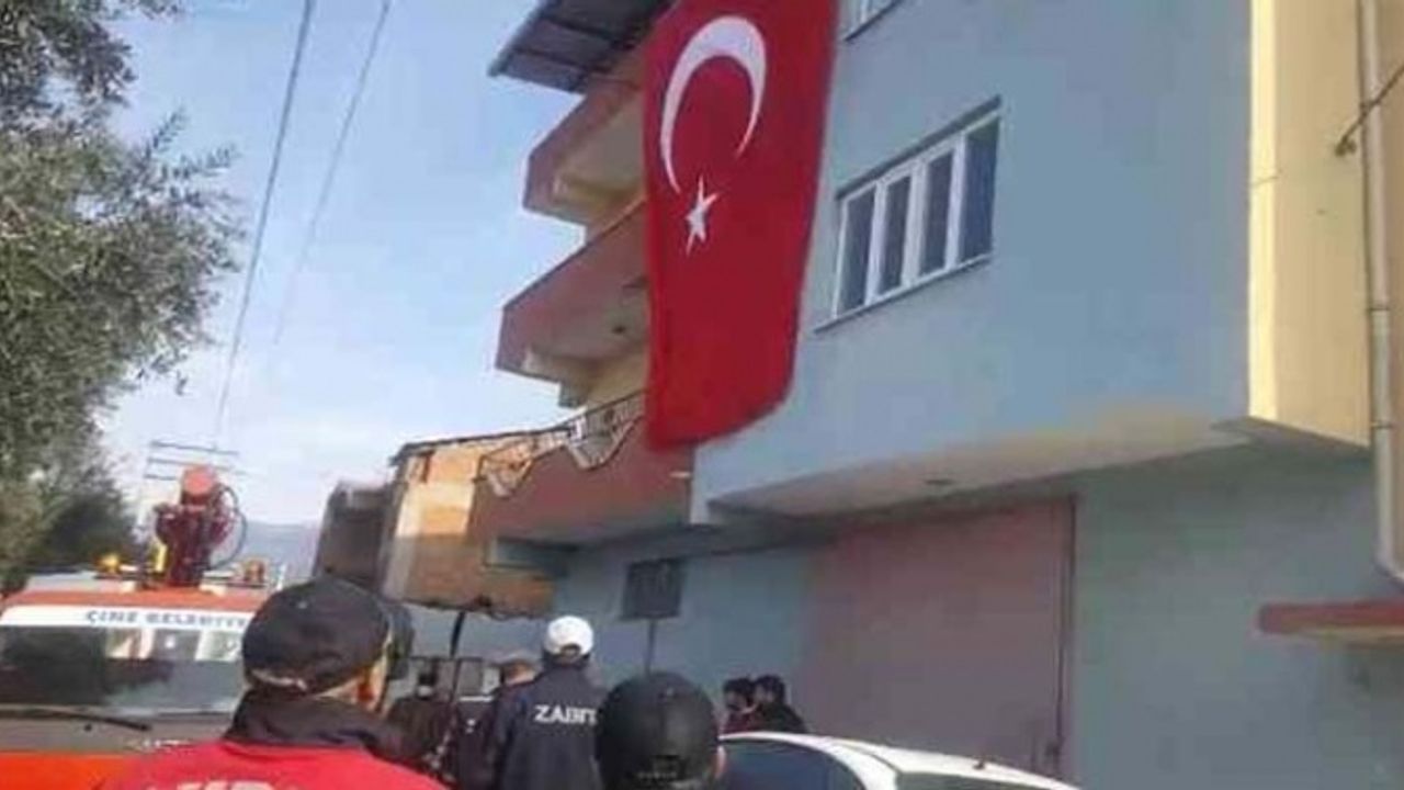 Çineli şehit özel harekat polisinin baba evi yasa büründü