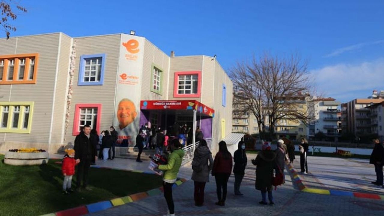 Efeler Belediyesi’nin 3’üncü Gündüz Bakımevi Kapılarını Çocuklara Açtı