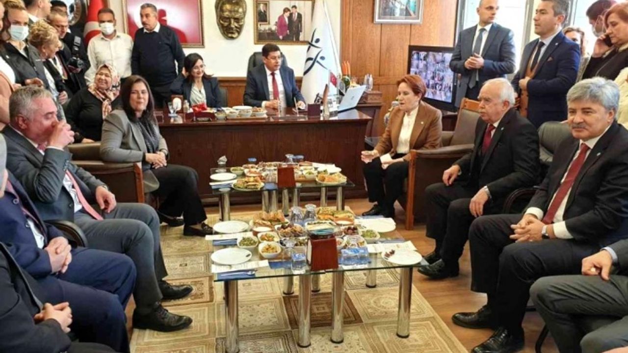 İYİ Parti Genel Başkanı Akşener'in ilk ziyareti Başkan Özcan’a