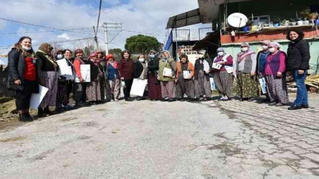 Karpuzlu’da kadın üreticilere süt hijyeni eğitimi verildi