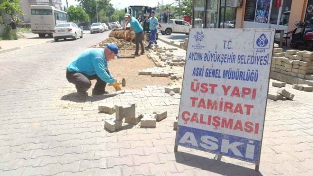 ASKİ Bozdoğan'da Altyapı Ağını Güçlendiriyor