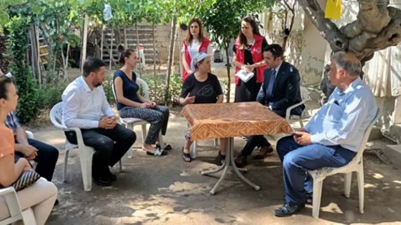 Çine AK Parti, ilçede bir dizi ziyaretlerde bulundu