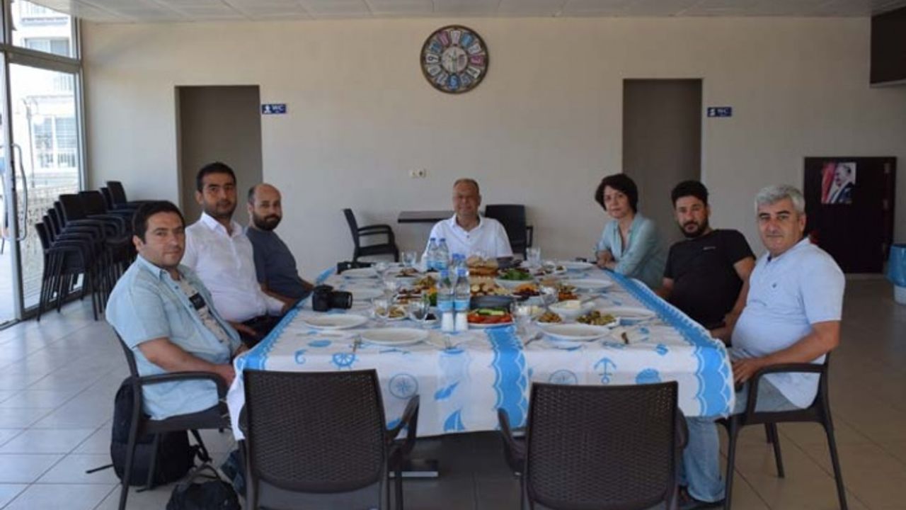 Çine Belediye Başkanı Salih Dinçer basın mensuplarıyla buluştu